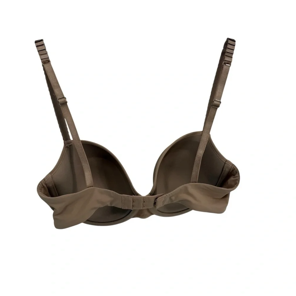 ThirdLove Lot Of 2 Bras Size 32 D Tan /black Underwire T-shirt 24/7 Back Closure